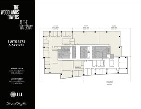 9950 Woodloch Forest Dr, The Woodlands, TX for lease Floor Plan- Image 1 of 1