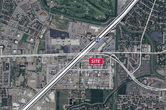 9239 Alberene Dr, Houston, TX - Aérien  Vue de la carte