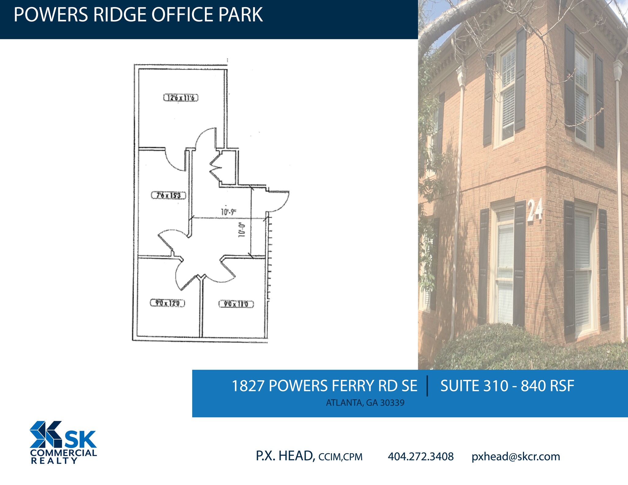 1827 Powers Ferry Rd SE, Atlanta, GA à louer Plan de site- Image 1 de 1