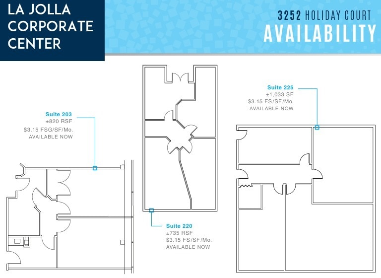 8939 Villa La Jolla Dr, La Jolla, CA for lease Floor Plan- Image 1 of 1