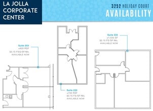 8939 Villa La Jolla Dr, La Jolla, CA for lease Floor Plan- Image 1 of 1
