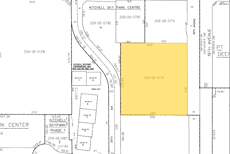 21640 N 19th Ave, Phoenix, AZ for lease - Plat Map - Image 2 of 6