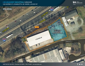 140 Dupree St, Charlotte, NC à louer Aérien- Image 2 de 4