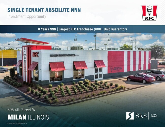 Plus de détails pour 895 4th St W, Milan, IL - Commerce de détail à vendre