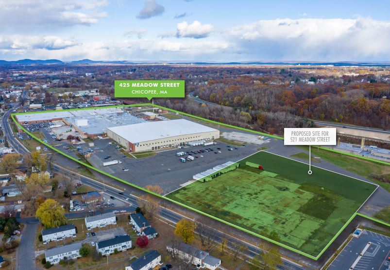 521 Meadow St, Chicopee, MA à louer - Aérien - Image 2 de 2