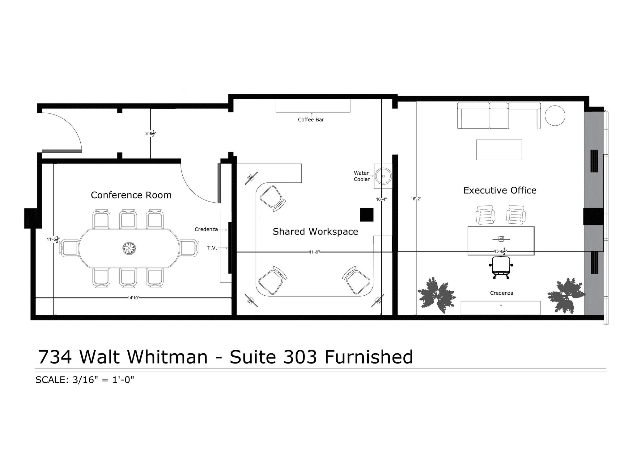 734 Walt Whitman Rd, Melville, NY à louer Plan d’étage- Image 1 de 1