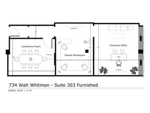 734 Walt Whitman Rd, Melville, NY à louer Plan d’étage- Image 1 de 1