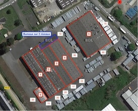 7058 Rue De L'Atlantique, Nort-sur-Erdre, LA - Aérien  Vue de la carte