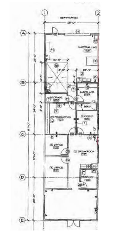 970 Garcia Ave, Pittsburg, CA for lease Floor Plan- Image 1 of 1