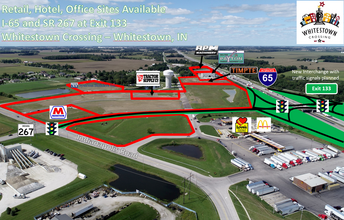 4155 S Indianapolis Rd, Whitestown, IN - AERIAL  map view