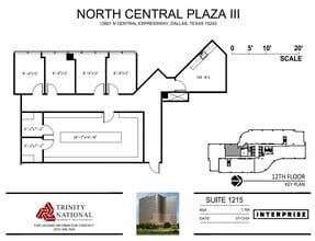 12801 N Central Expy, Dallas, TX for lease Floor Plan- Image 1 of 1