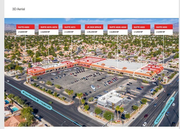 4810-4920 Lone Mountain Rd, Las Vegas, NV à louer - Photo du bâtiment - Image 3 de 3