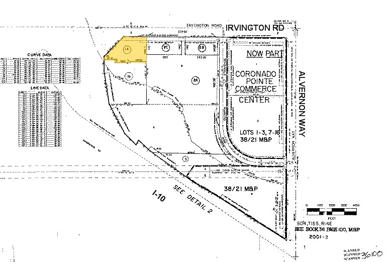 3700 E Irvington Rd, Tucson, AZ à louer - Plan cadastral - Image 3 de 3