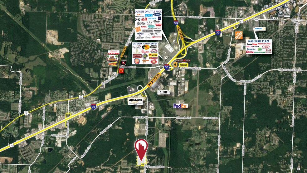 13624 Vimy Ridge Rd, Alexander, AR à vendre - Photo du bâtiment - Image 2 de 3