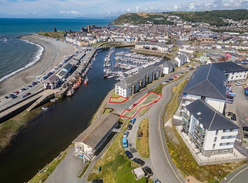 66 Y Lanfa, Aberystwyth à vendre - Aérien - Image 3 de 7