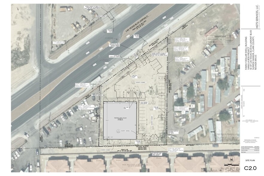 Nellis Boulevard Blvd, Las Vegas, NV for sale - Site Plan - Image 3 of 5