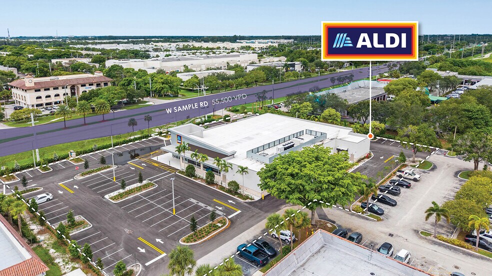 2301 W Sample Rd, Pompano Beach, FL à vendre - Photo du bâtiment - Image 3 de 5