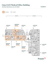 830 W High St, Lima, OH for lease Floor Plan- Image 1 of 4