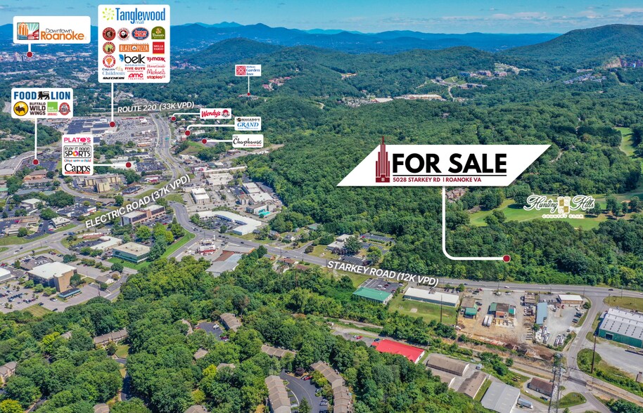 5028 Starkey rd, Cave Spring, VA à vendre - Photo du bâtiment - Image 2 de 2