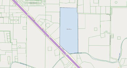 IH 10 W At Kendall Co And Bexar Co, Boerne, TX - Aérien  Vue de la carte - Image1