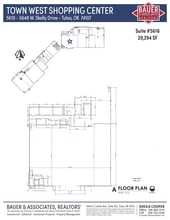 5610-5648 W Skelly Dr, Tulsa, OK for lease Floor Plan- Image 2 of 2