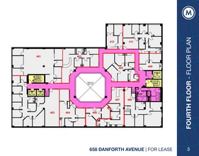 658 Danforth Ave, Toronto, ON for lease Floor Plan- Image 1 of 1