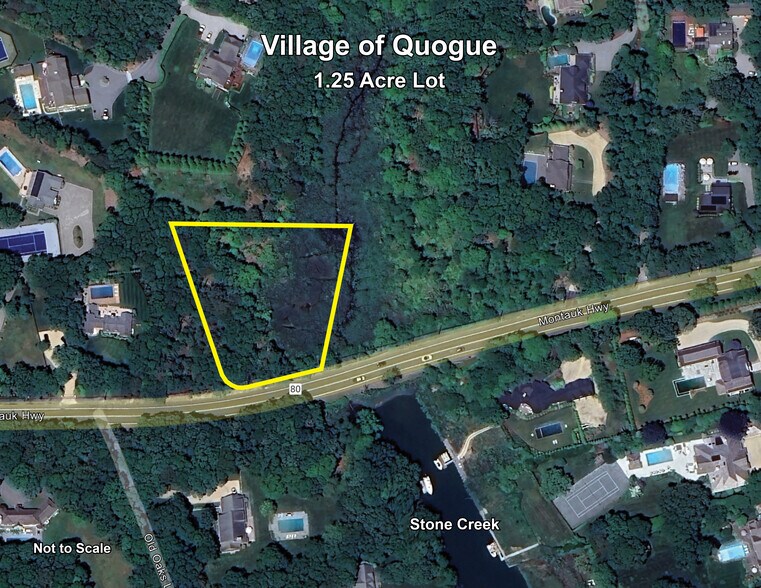 149 Montauk Hwy, Quogue, NY à vendre - Aérien - Image 2 de 3