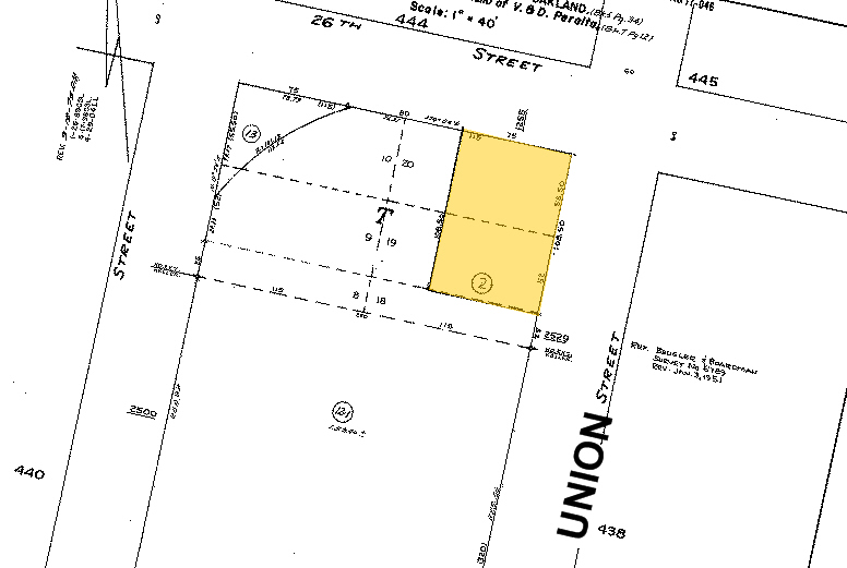 1255 26th St, Oakland, CA for sale - Plat Map - Image 2 of 2