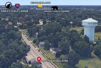 216 Kings Mills Rd, Mason, OH - AERIAL  map view - Image1