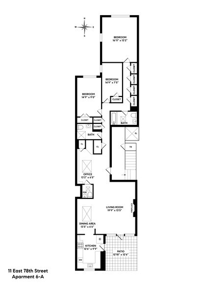 11 E 78th St, New York, NY à vendre - Plan d’étage - Image 2 de 9
