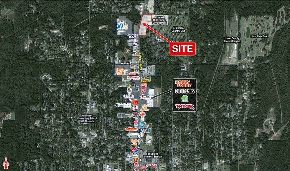 N West, El Dorado, AR à louer - Photo du bâtiment - Image 2 de 3