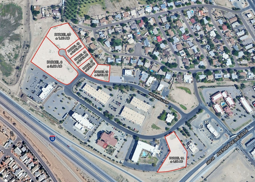 Hickory Loop, Las Cruces, NM for sale - Aerial - Image 2 of 2