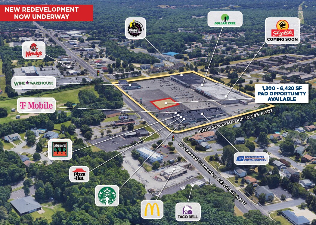 1468-1490 Blackwood-Clementon Rd, Gloucester City, NJ for lease Building Photo- Image 1 of 1