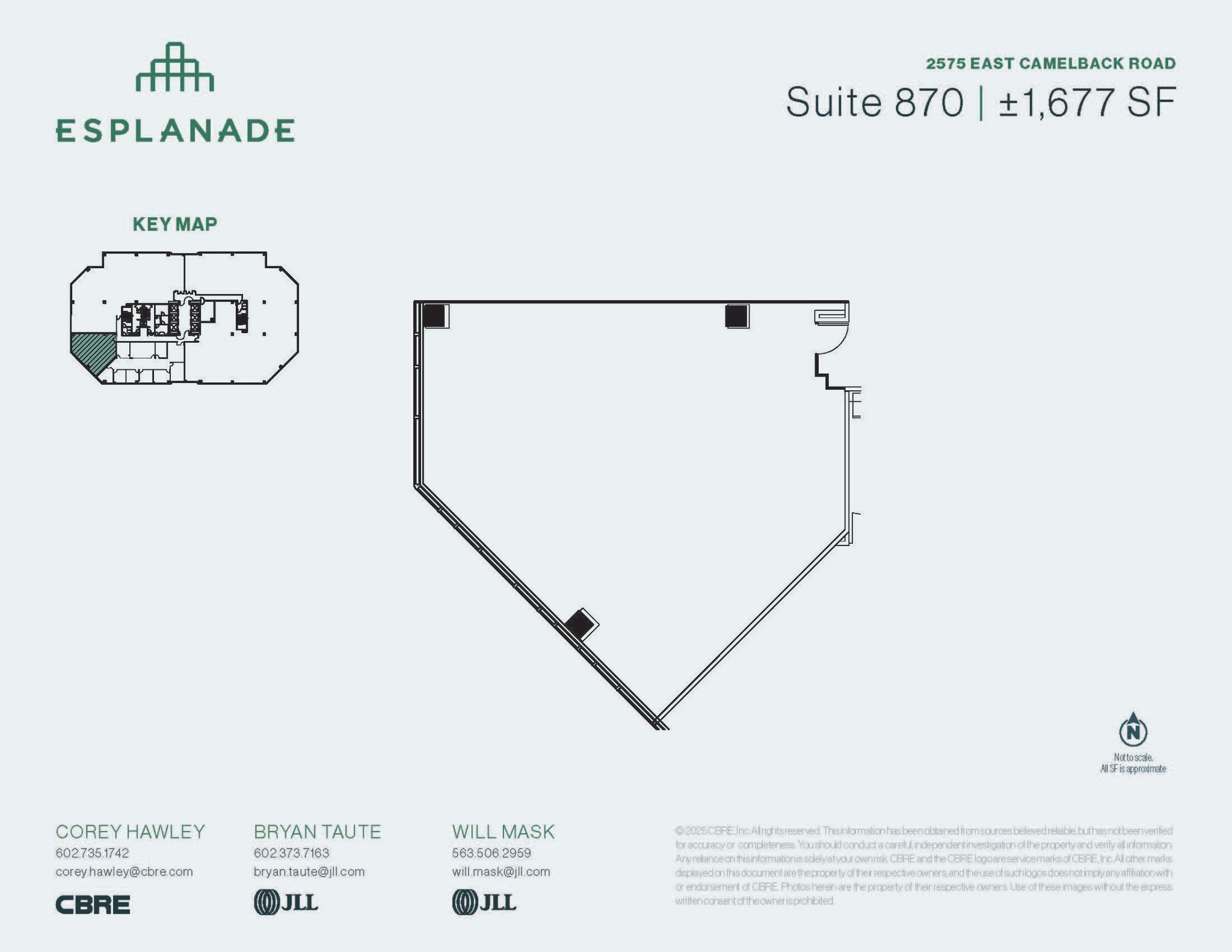 2575 E Camelback Rd, Phoenix, AZ for lease Floor Plan- Image 1 of 1