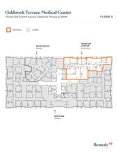1S224 Summit Ave, Oakbrook Terrace, IL à louer Plan d’étage- Image 1 de 1