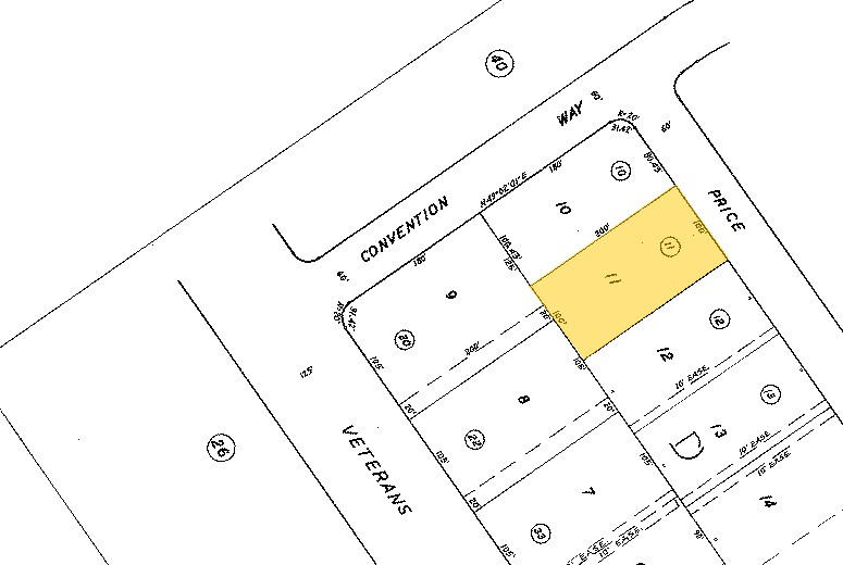 540 Price Ave, Redwood City, CA à louer - Plan cadastral - Image 2 de 3