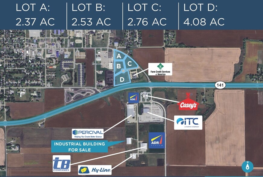 Theater Cir, Perry, IA for sale - Building Photo - Image 1 of 2