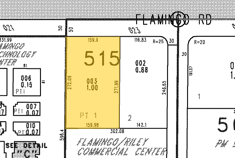 8845 W Flamingo Rd, Las Vegas, NV for lease - Plat Map - Image 2 of 47