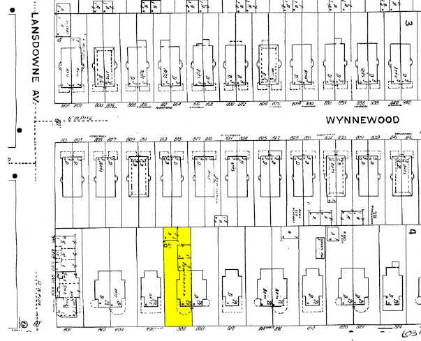 808 N 63rd St, Philadelphia, PA à vendre - Plan cadastral - Image 2 de 2