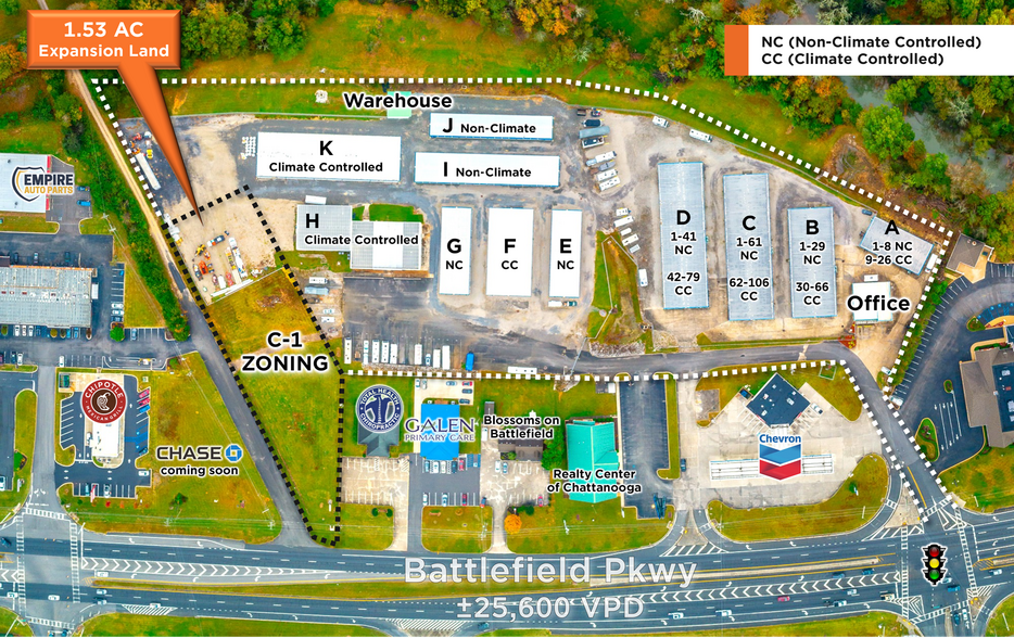 133 Kellerhals Ln, Fort Oglethorpe, GA à vendre - Photo du bâtiment - Image 2 de 19