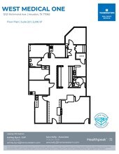 12121 Richmond Ave, Houston, TX à louer Plan d’étage- Image 1 de 1
