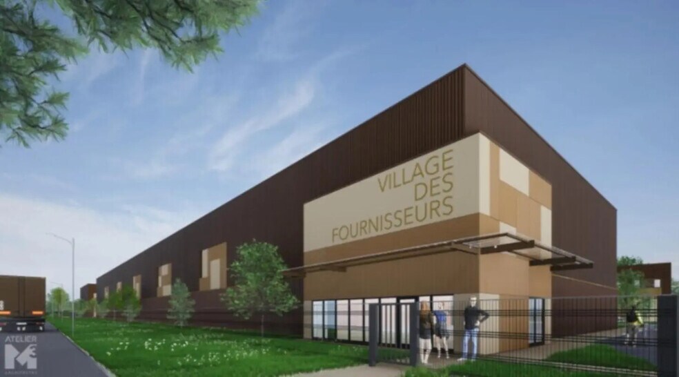 Flex dans Le Plessis-Pâté à louer - Photo du bâtiment - Image 1 de 8