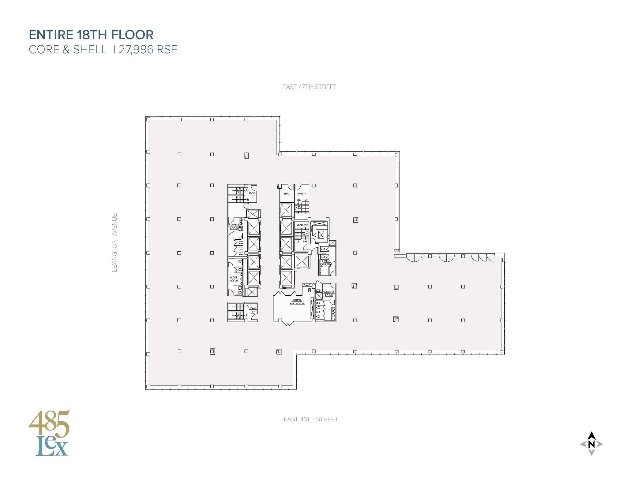 485 Lexington Ave, New York, NY for lease Floor Plan- Image 1 of 2