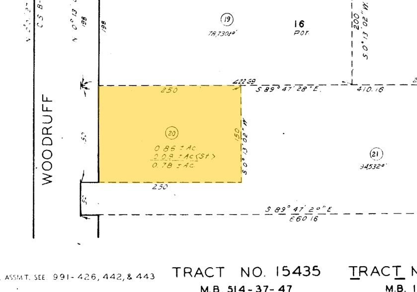3840 Woodruff Ave, Long Beach, CA for lease - Plat Map - Image 3 of 50