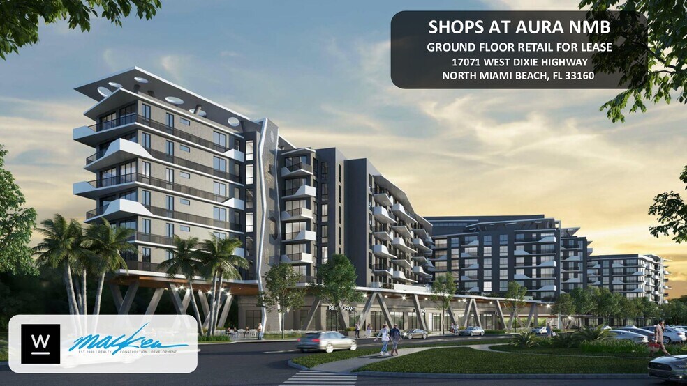 17071 W Dixie Hwy, North Miami Beach, FL à louer - Plan de site - Image 1 de 11