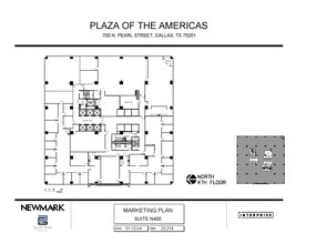 700 N Pearl St, Dallas, TX for lease Floor Plan- Image 1 of 1