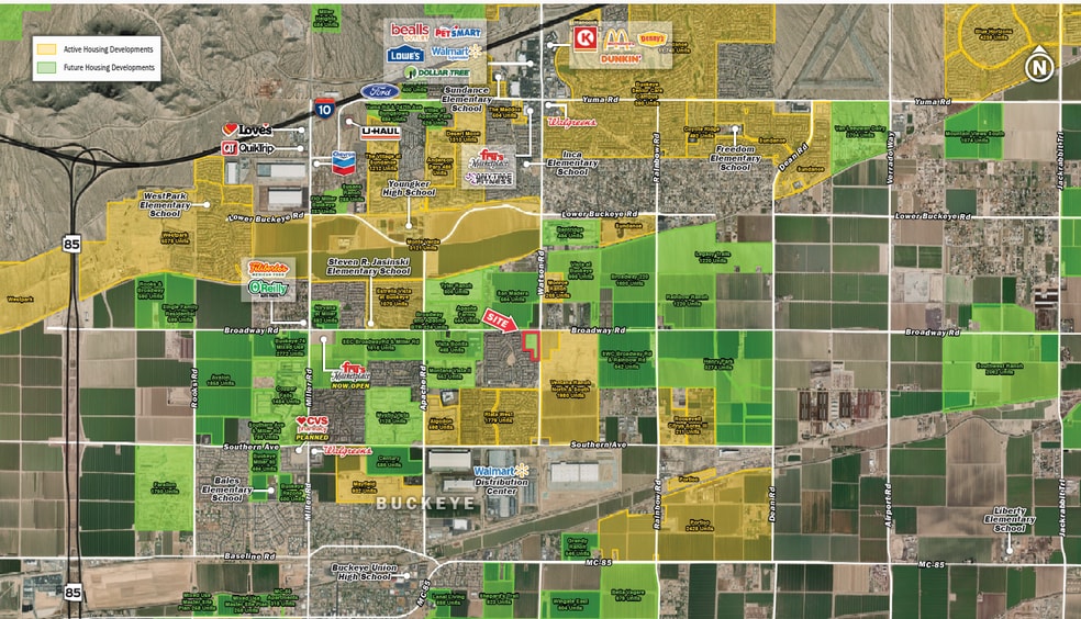 SWC Broadway & Watson, Buckeye, AZ à vendre - Photo du bâtiment - Image 1 de 2