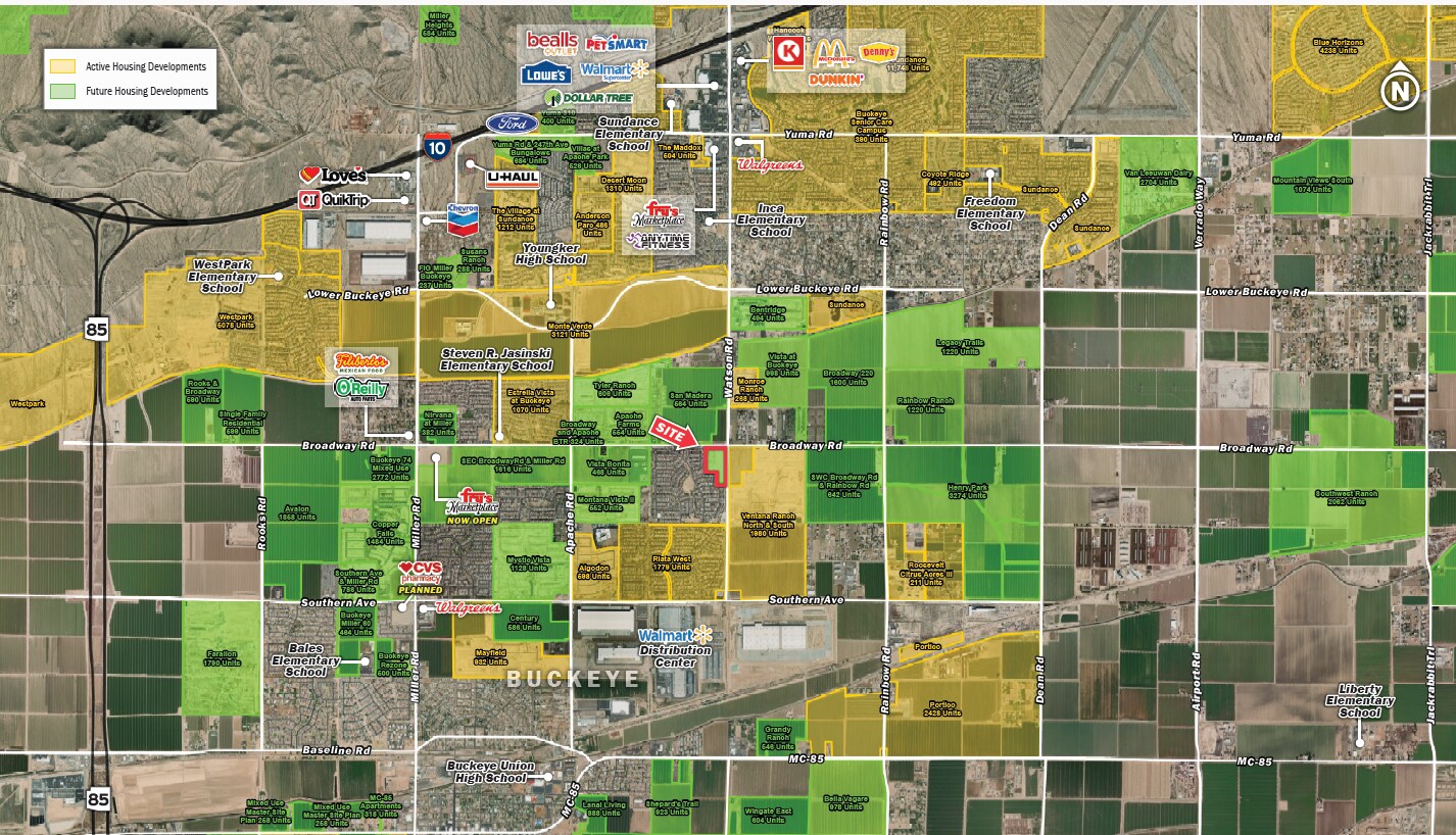 SWC Broadway & Watson, Buckeye, AZ à vendre Photo du bâtiment- Image 1 de 3