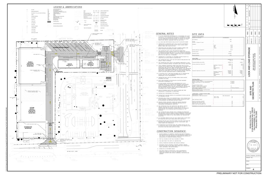 576 Appleyard Dr, Tallahassee, FL for sale - Site Plan - Image 3 of 3