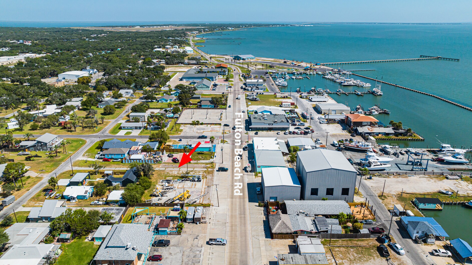 105 S. Fulton Beach, Fulton, TX à vendre Photo du bâtiment- Image 1 de 13